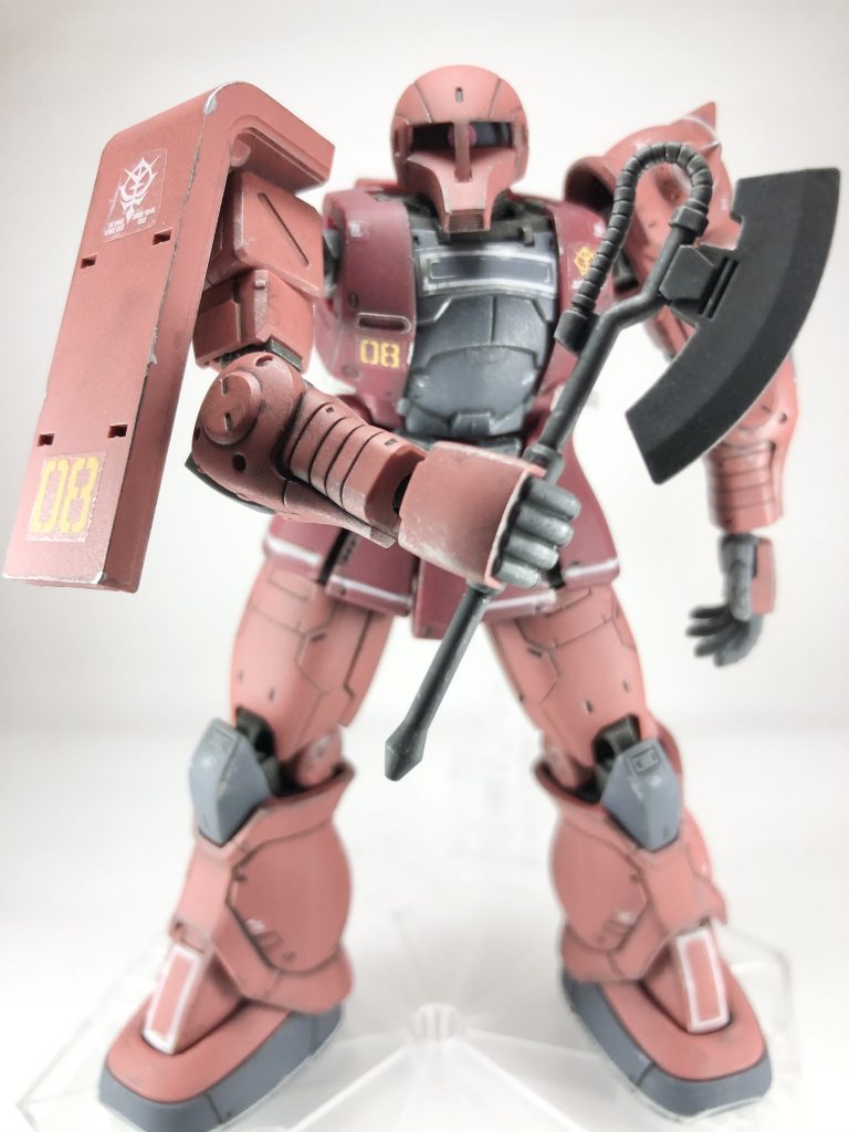 ザクⅠ（デニム機）とシャア専用ザクⅠ–4枚目/制作者：konさん