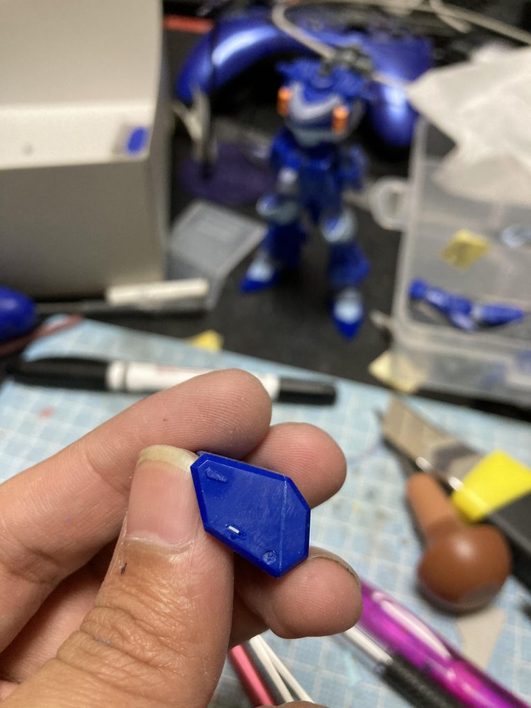 HG シグーディープアームズ 全塗装 配色変更–4枚目/制作者：@Nekohige0511