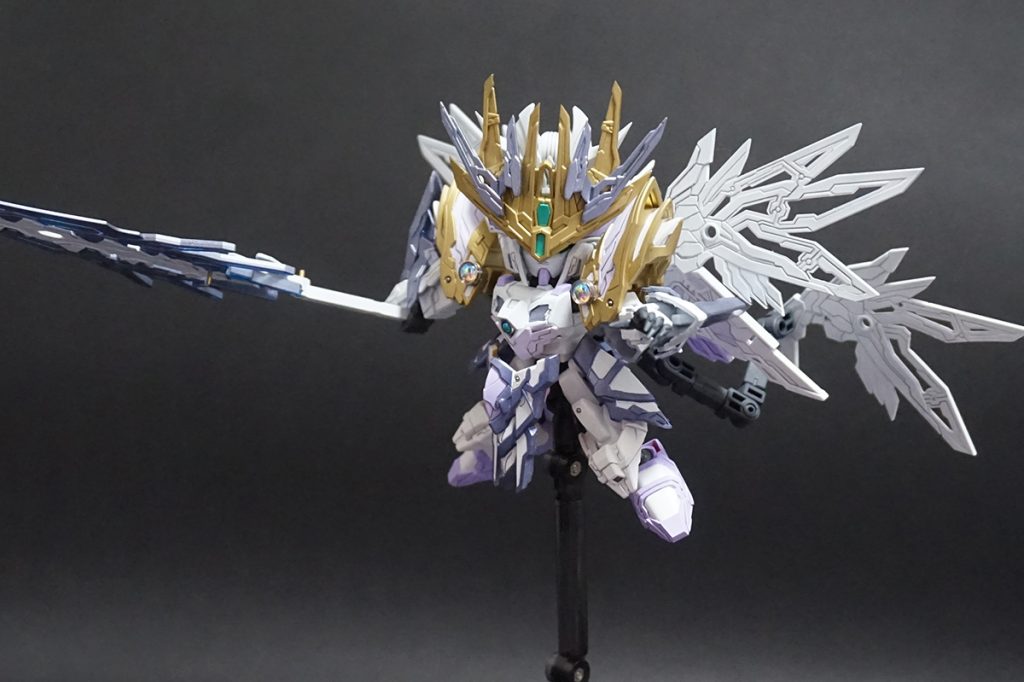 天覇双翔剣 を構えて その２