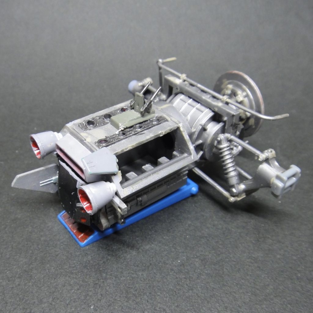 武装 発掘時 うしろ この時点では砲台のような物で、何かに装備させたり、持たせたりすることは考えていませんでした。