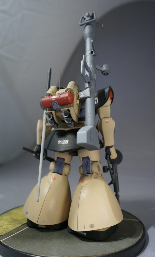 HGUC　ドム　北アフリカ戦線仕様–4枚目/制作者：ぱんきち