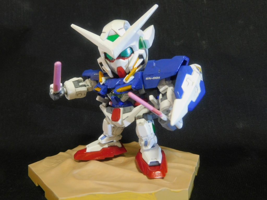 GNビームサーベル、GNビームダガー本当はそれぞれ2本ずつ欲しかったところです。