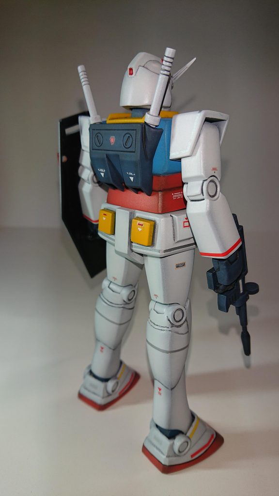 旧キット1/144 ガンダム–4枚目/制作者：KENZO