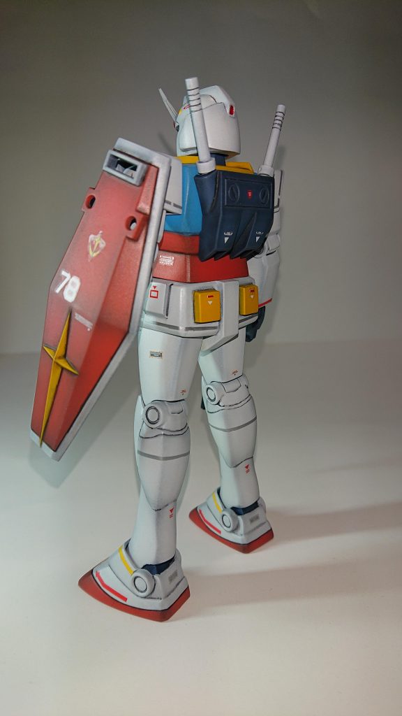 旧キット1/144 ガンダム–5枚目/制作者：KENZO