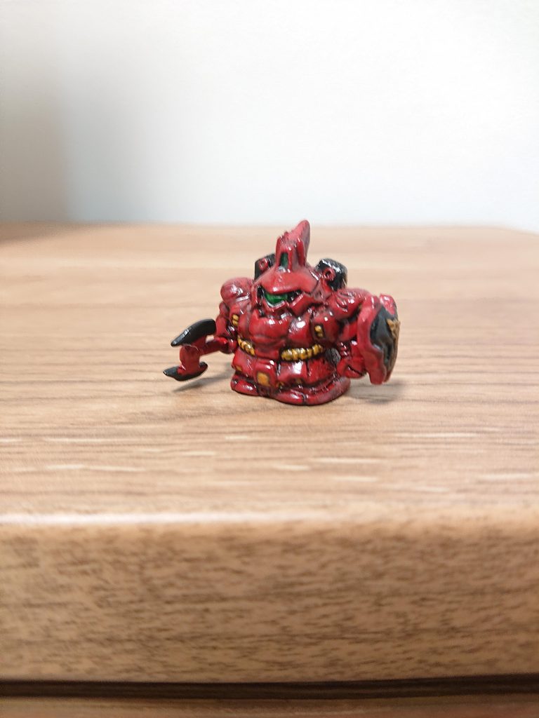 なんとビームショットライフルの他にビームトマホークも付属します。豪華!