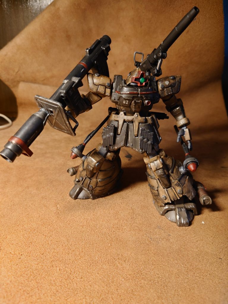 削って、壊して、汚してと、陸戦機体は大好物です。