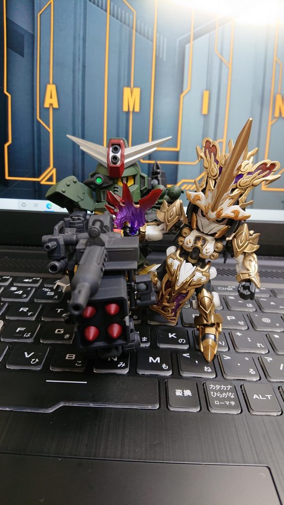 ハイパーメガランチャかめはめ波撃ってる最中