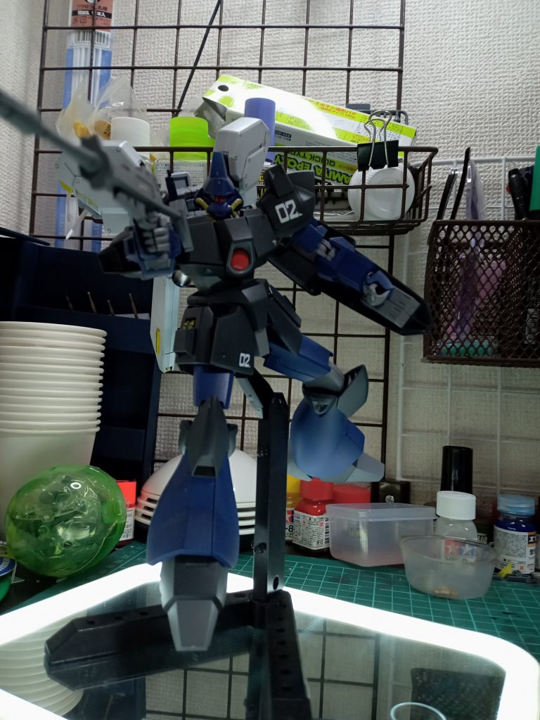 ビームライフル装備