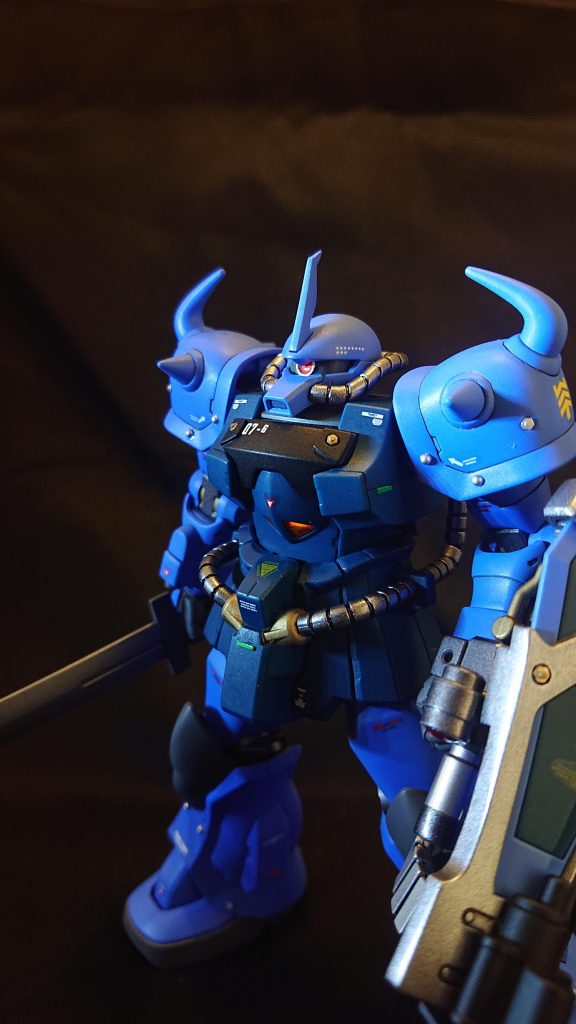 HGUC 1/144 MS-07B3 グフカスタム–2枚目/制作者：かずよし