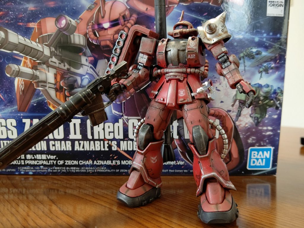 一応かんたんウェザリングはしてます。