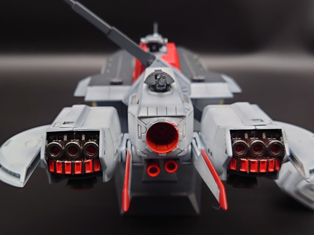 バックショットのバーニア塗り分け