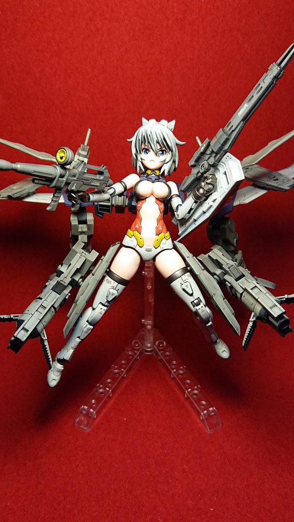 脚にマルチブースター追加。