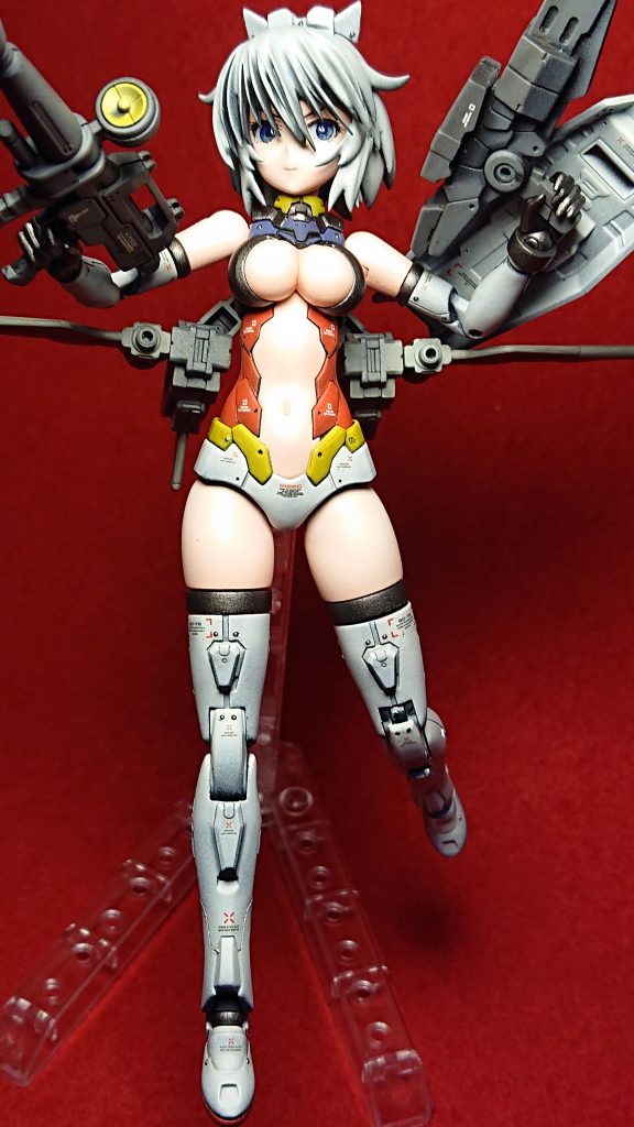 さてここからは30MMのオプションパーツを装備させます😋。これはオプションバックパックだけです。