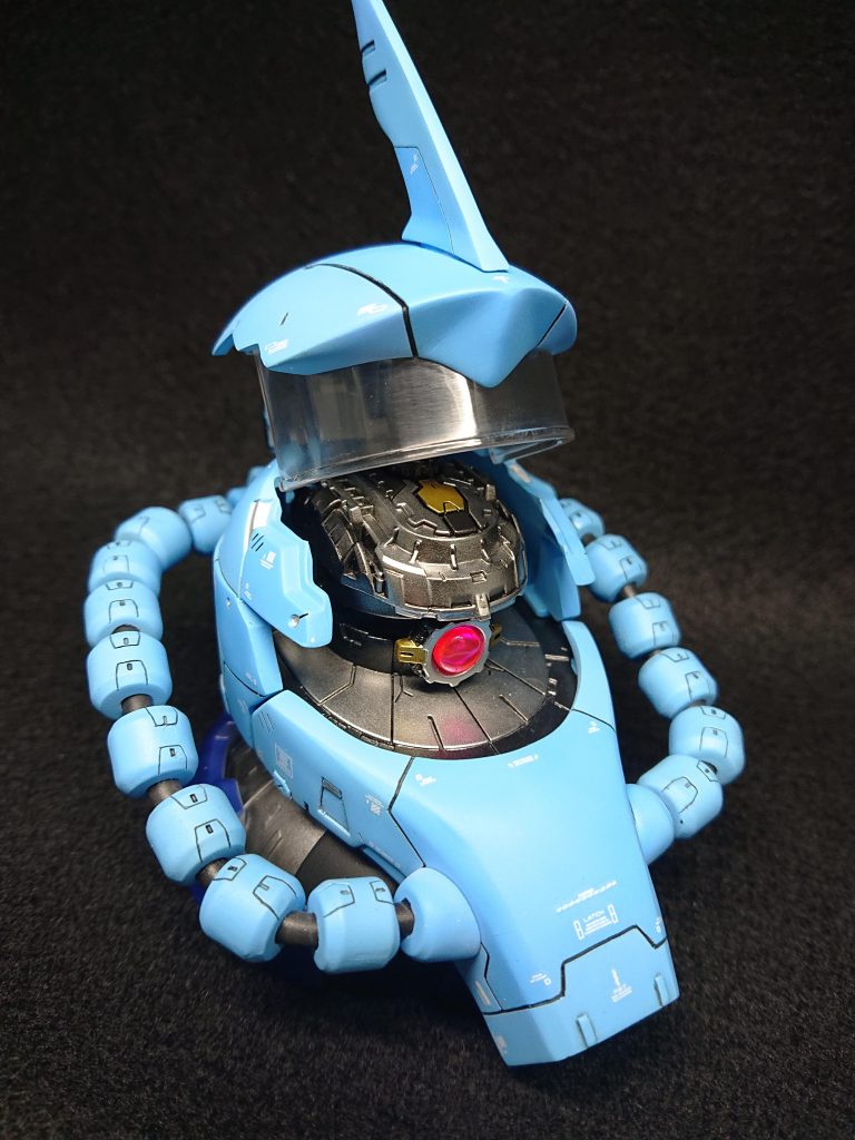 グフカスタムヘッド(ザクヘッド改修)–5枚目/制作者：ポンポン