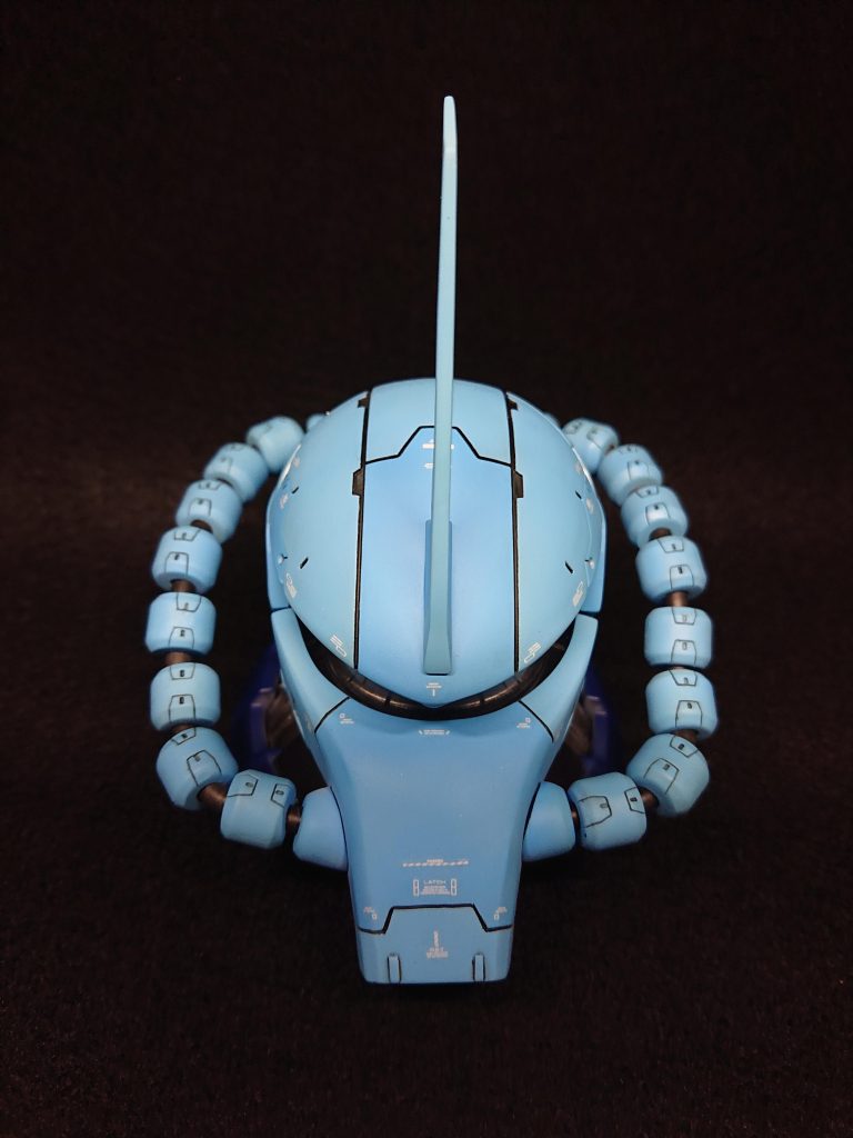 グフカスタムヘッド(ザクヘッド改修)–2枚目/制作者：ポンポン