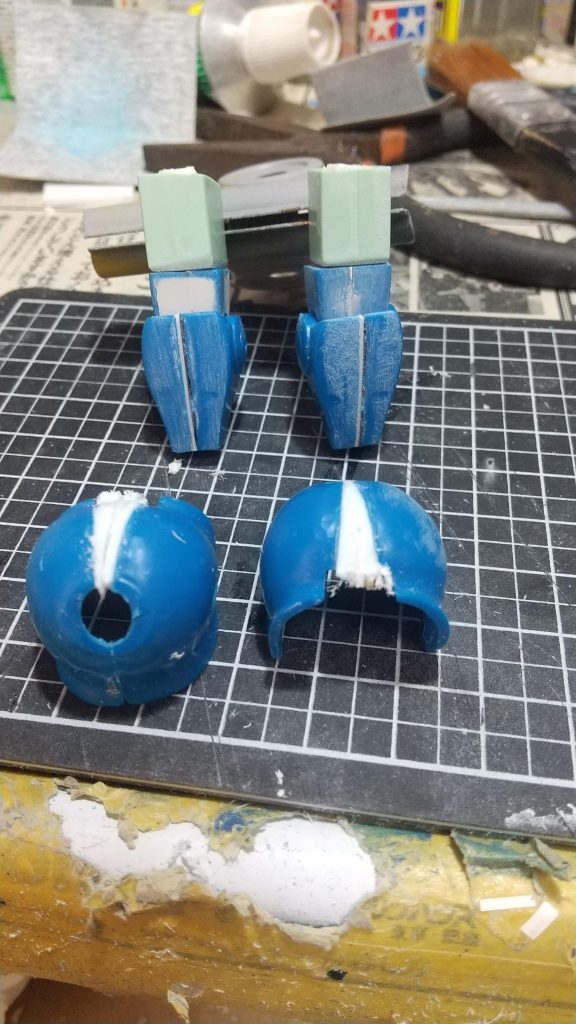 クサビ幅増しって難しい(´・ω・)力技で広げました