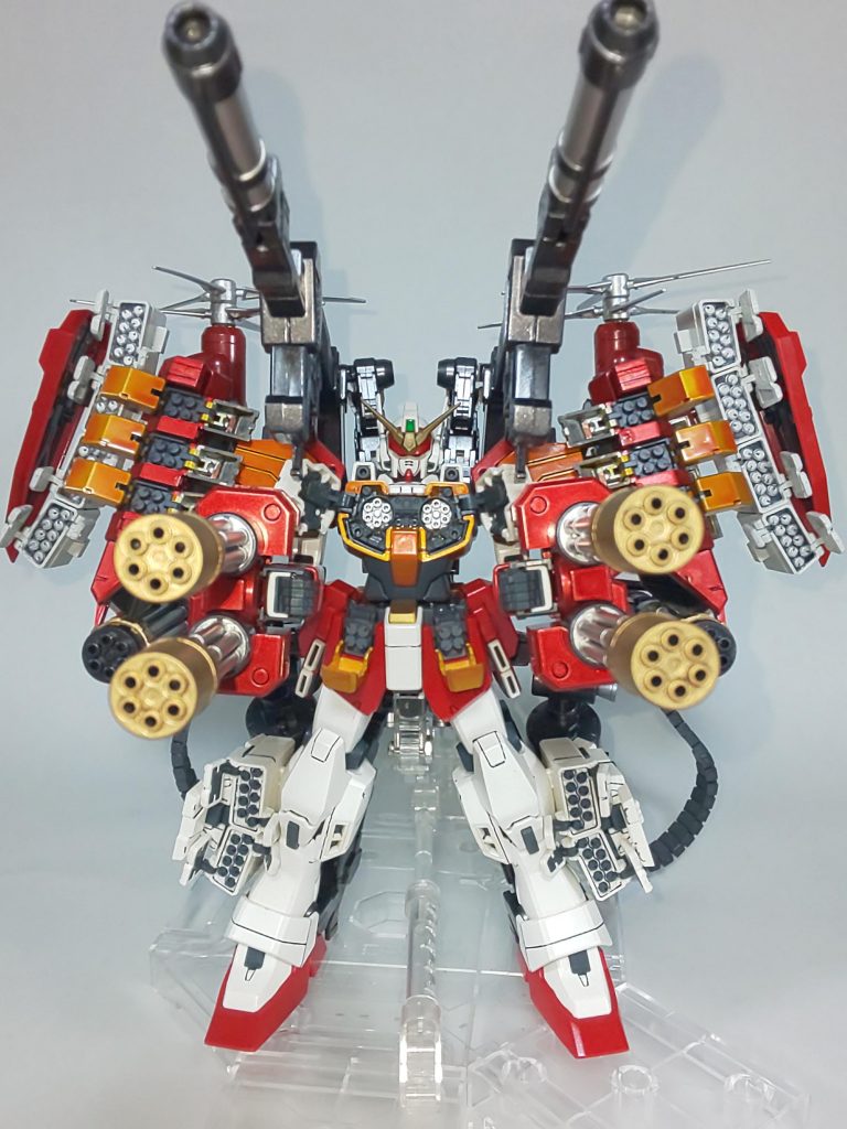 フルバースト正面から