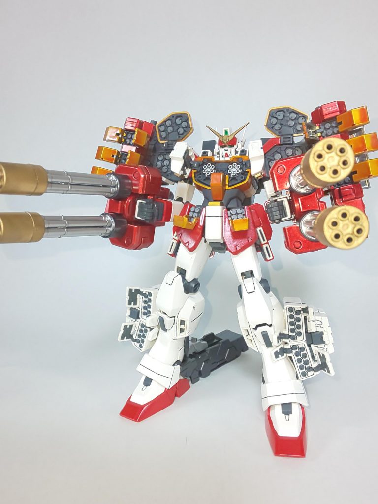 イーゲル装備でのフルバースト。これでも凄いのですが、シュピンネ装備を見た後だと物足りなくなります。