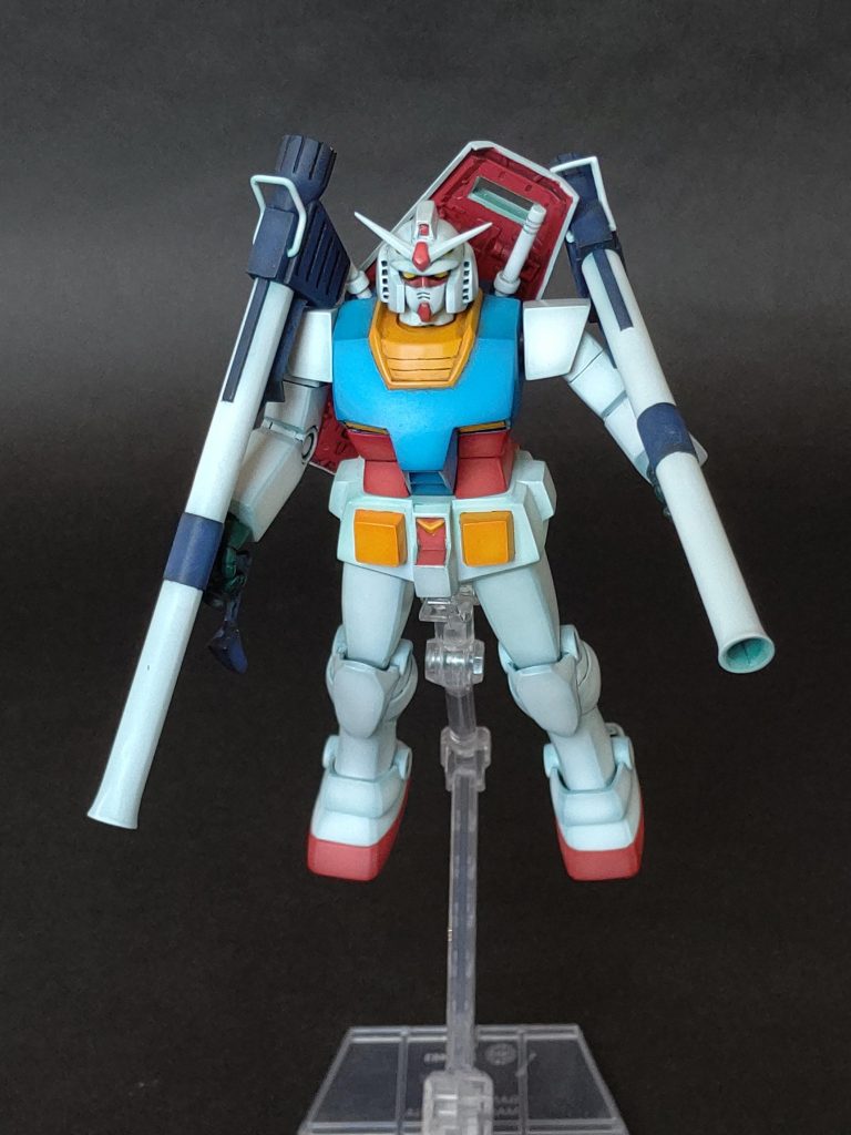 旧キット1/144ガンダム(再改修)–4枚目/制作者：ナカシー