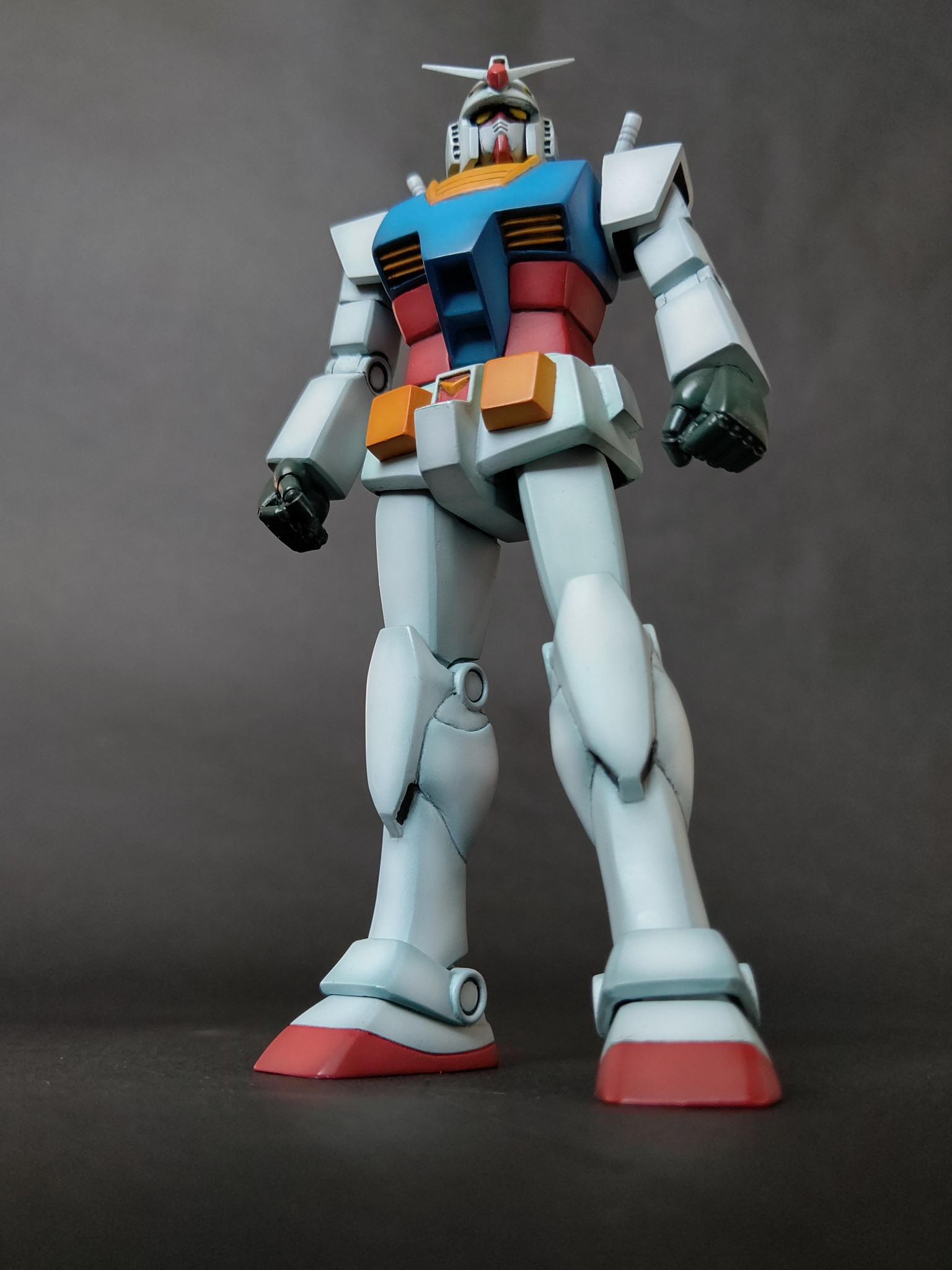 旧キット ガンダム 1/144 ガンプラ 完成品 - プラモデル