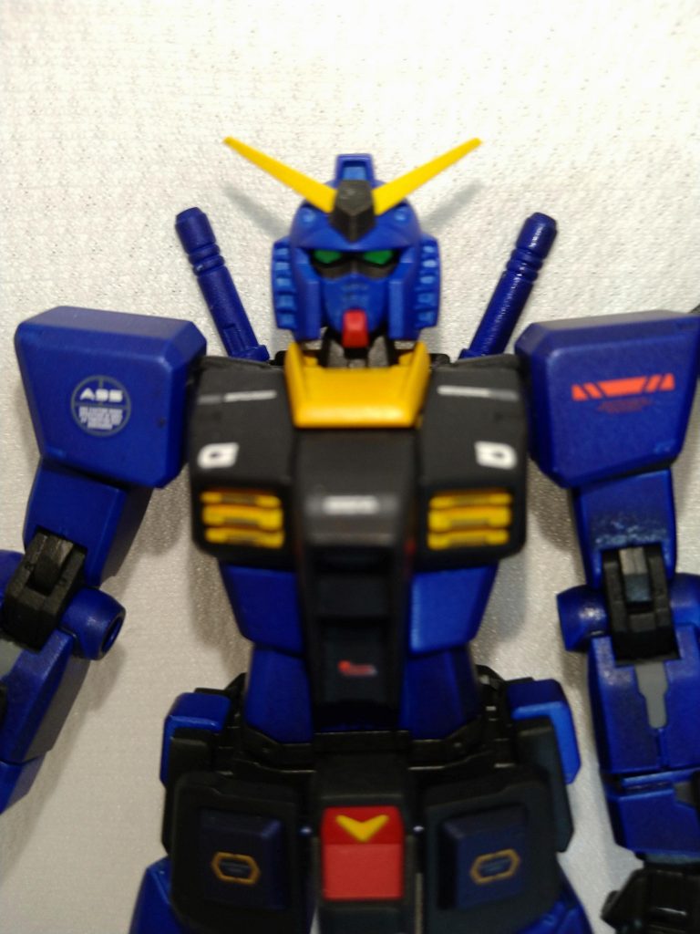 HGUCの顔も塗って差替え出来るようにしてあります。