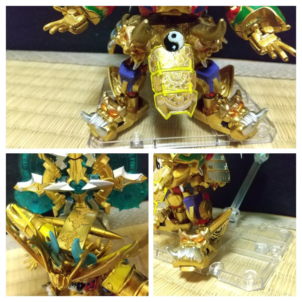 百均で見つけたレースシールを張って、模様にしました。が、アップにしないと分かりずらい。