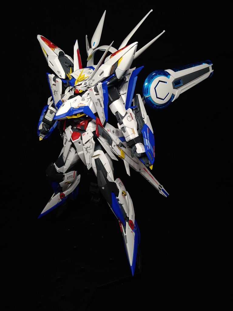 Gセルフ割と違和感なく、写真に撮らなかったが可変時でも違和感なく装備できた