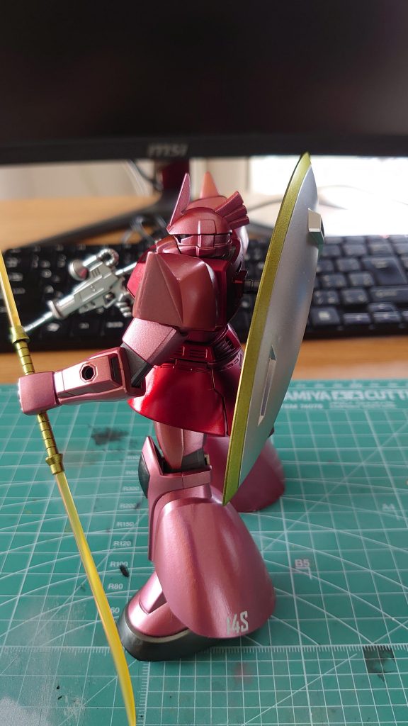 HGUC シャア専用ゲルググ–2枚目/制作者：くまじろう