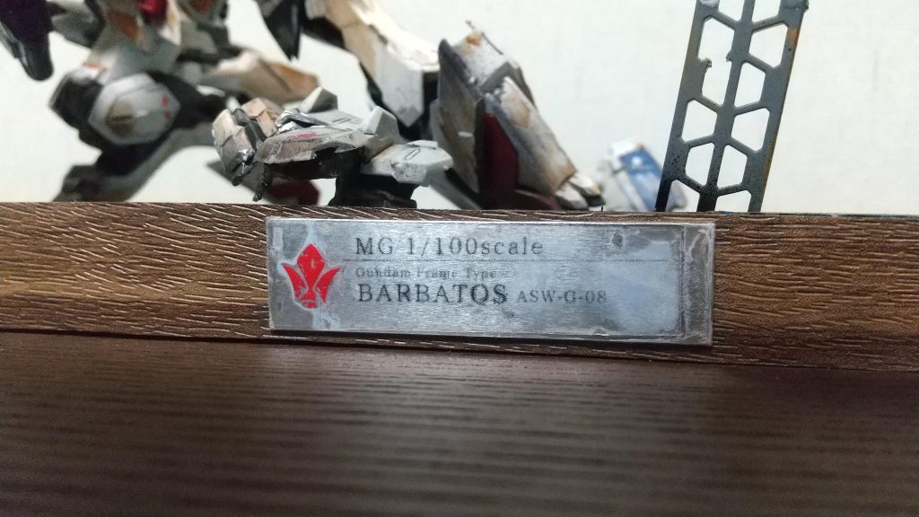 こんな感じのプレートも作ってみましたがもう少しキレイにやりたかった……！