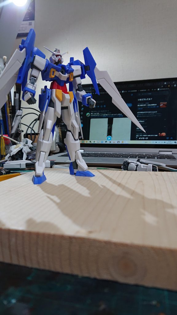 素組み、完成時の検討…