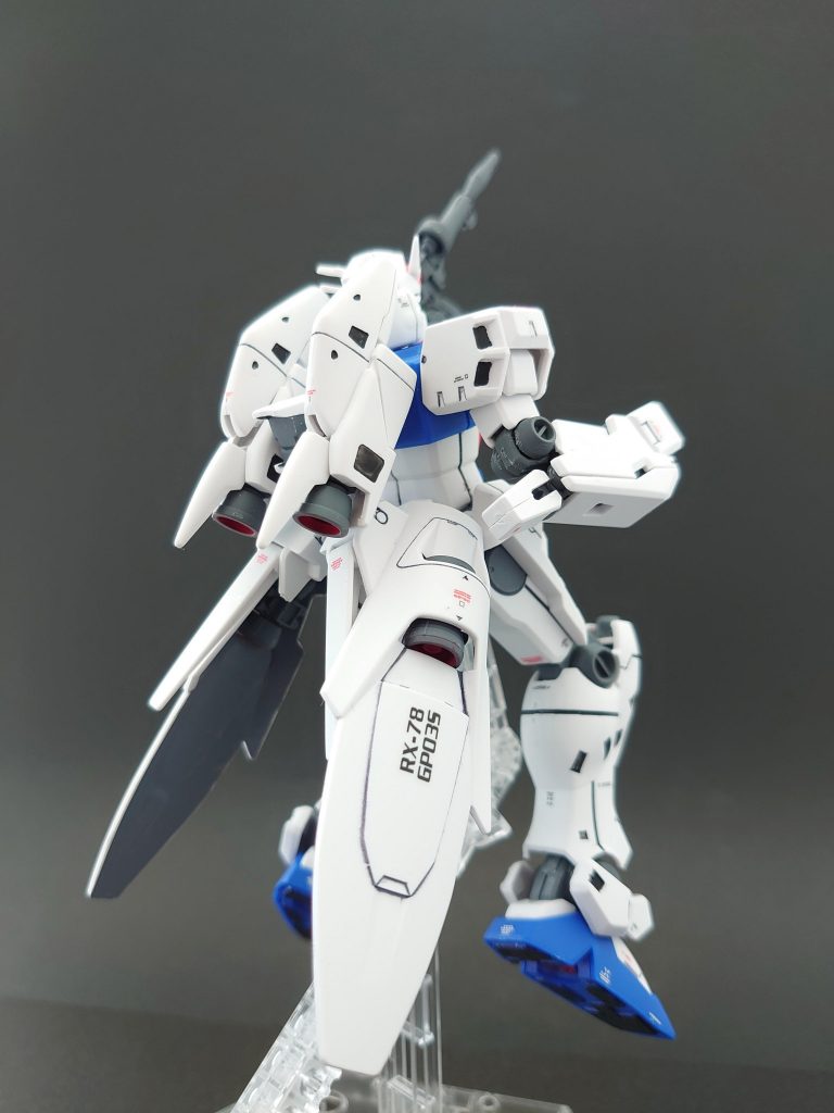 オーキスと分離してライフルを掴んだところ(笑) 