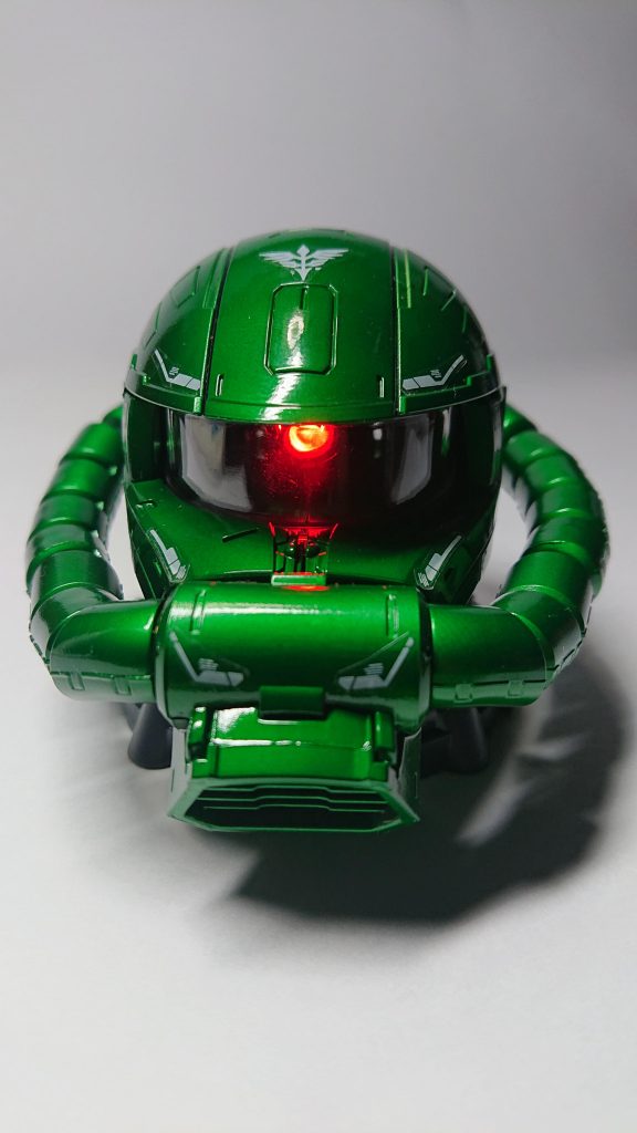 ザクヘッド塗装–2枚目/制作者：fumihiko