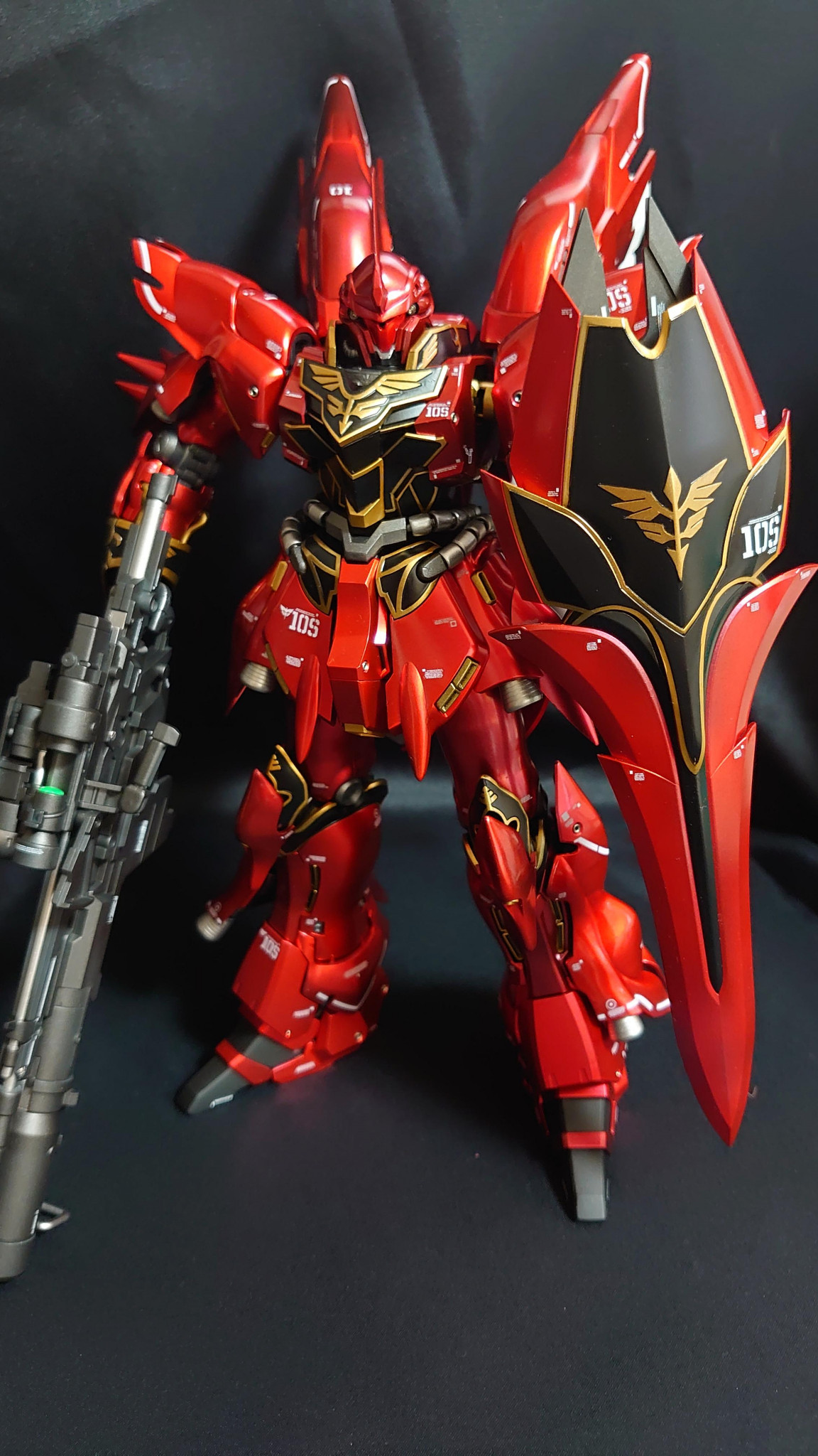 MG シナンジュ キャンディー塗装｜クリバリさんのガンプラ作品｜GUNSTA 