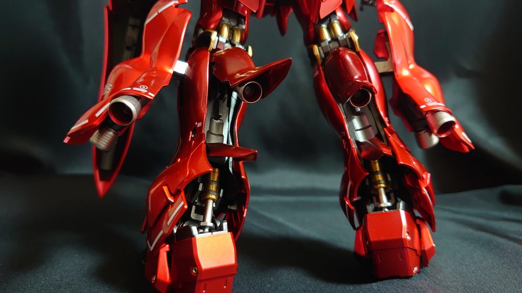 内部フレームやシリンダーも塗り分けました。（外装あると見えませんが…）