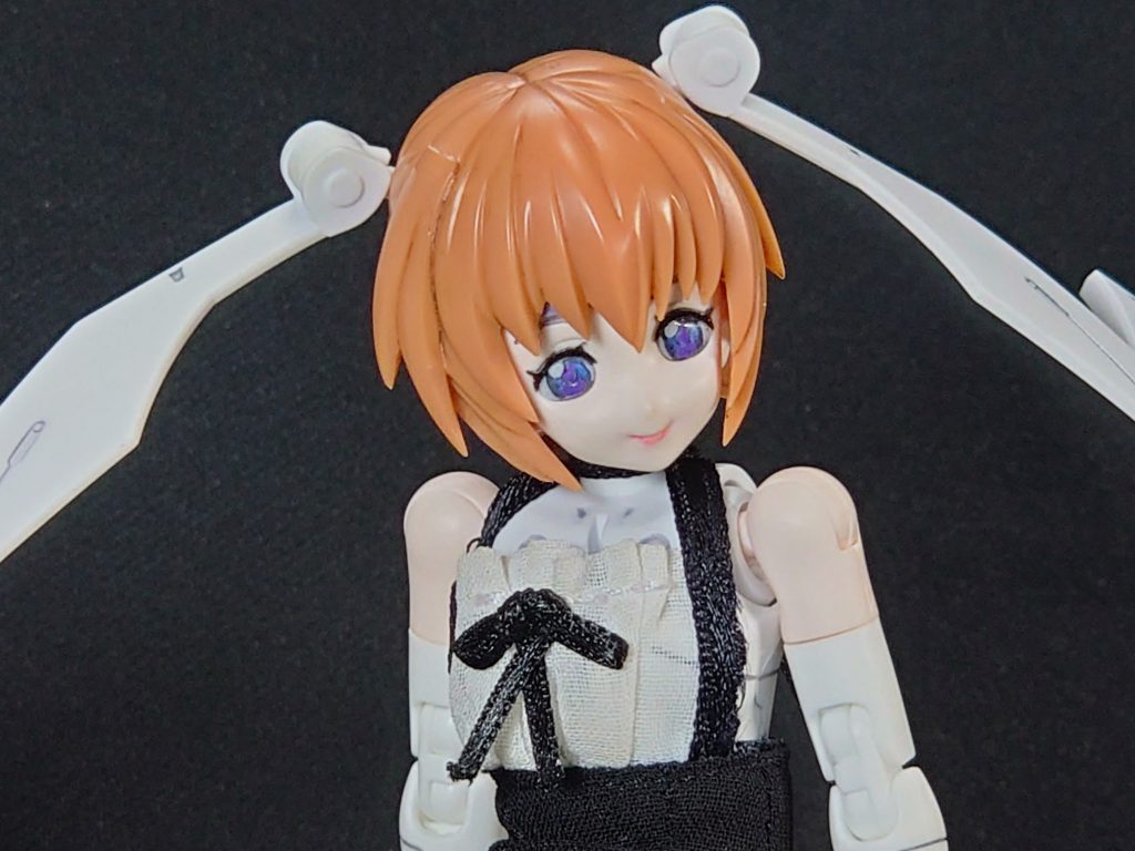 部分ヘアーよりも全ヘアー化（ツインテールはメカですが）すると、シスターズと対等に渡れる可愛さが出ますね〜