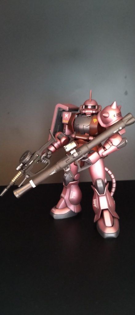 武器は微妙に塗り分けてます