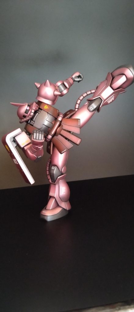 ハイキックも出来る素晴らしいキットです