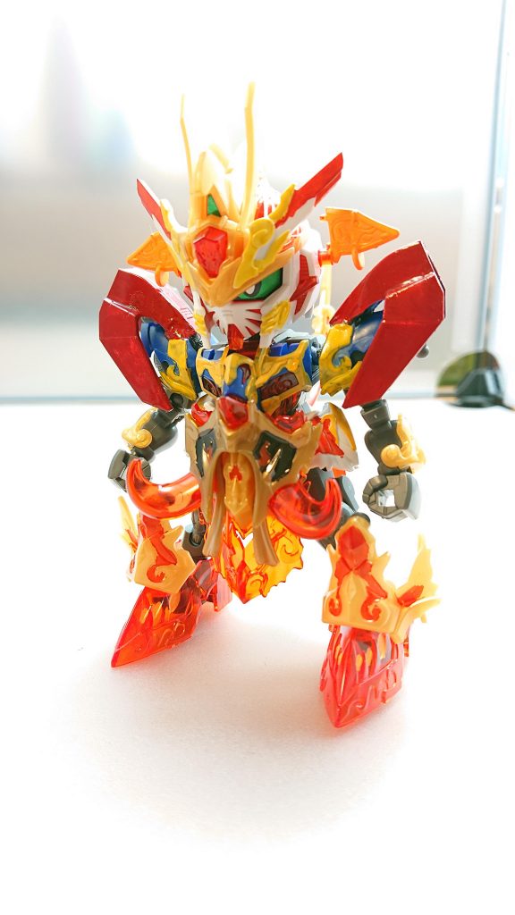 猪八戒インパルスガンダム(軽装形態)昔の武者ガンダムでよくあった軽装形態をオリジナルで再現ちなみに猪八戒インパルスガンダムのアンテナはアニメだと短い印象があった為あえて短く加工以前製作した肩パーツをこの機体で使用しています