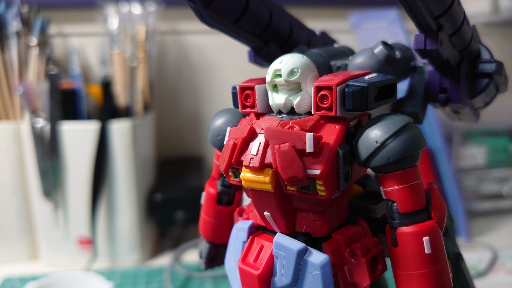 キャノン部分は、zコンでmkⅢに移植してしまったので、それっぽく加工です。