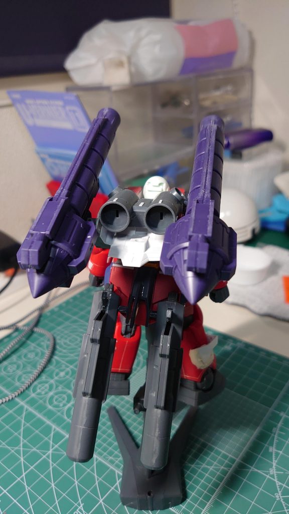 ジャンクのキャノンをそれっぽく追加してます。