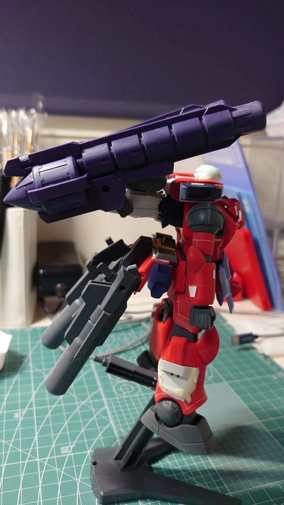 サンダーボルト風味な感じになりました。