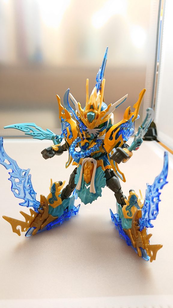 怯んだところを蒼炎爪で斬撃！