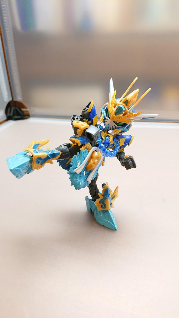 勿論蹴り技を再現可能手足が長くなってるためポーズがカッコ良くとれる