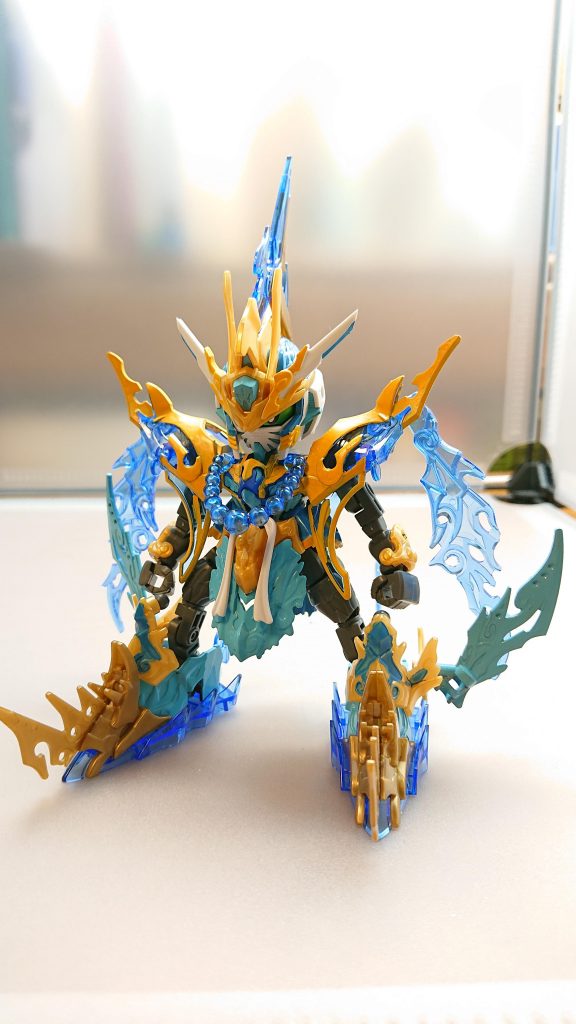 沙悟浄インパルスガンダム(水虎の装)沙悟浄シルエットの中間形態名前の水虎(すいこ)は沙悟浄のモデルになった河童の別名で名付けました