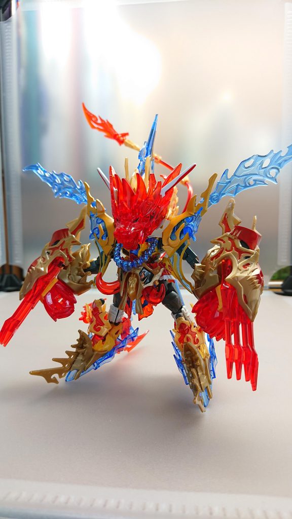 悟空インパルスガンダム覇怒卍形態(ハヌマーン形態)インド神話の神ハヌマーンをモチーフに渾然猴王態の状態で剛猿形態を再現