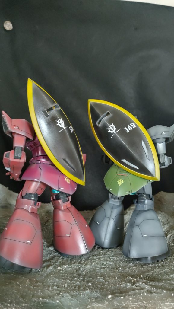 HGUC シャア専用ゲルググ  量産型ゲルググ–2枚目/制作者：kengp