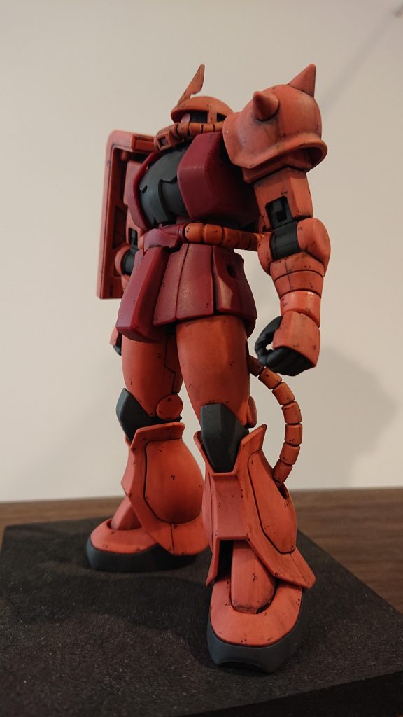 ガンマカペンでチッピングと雨垂れ表現