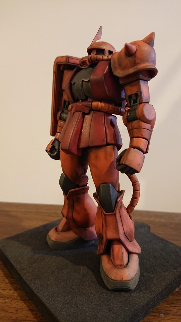 ウェザリングマスターで仕上げ