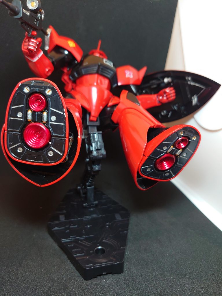 足裏もキッチリ塗ってあります。