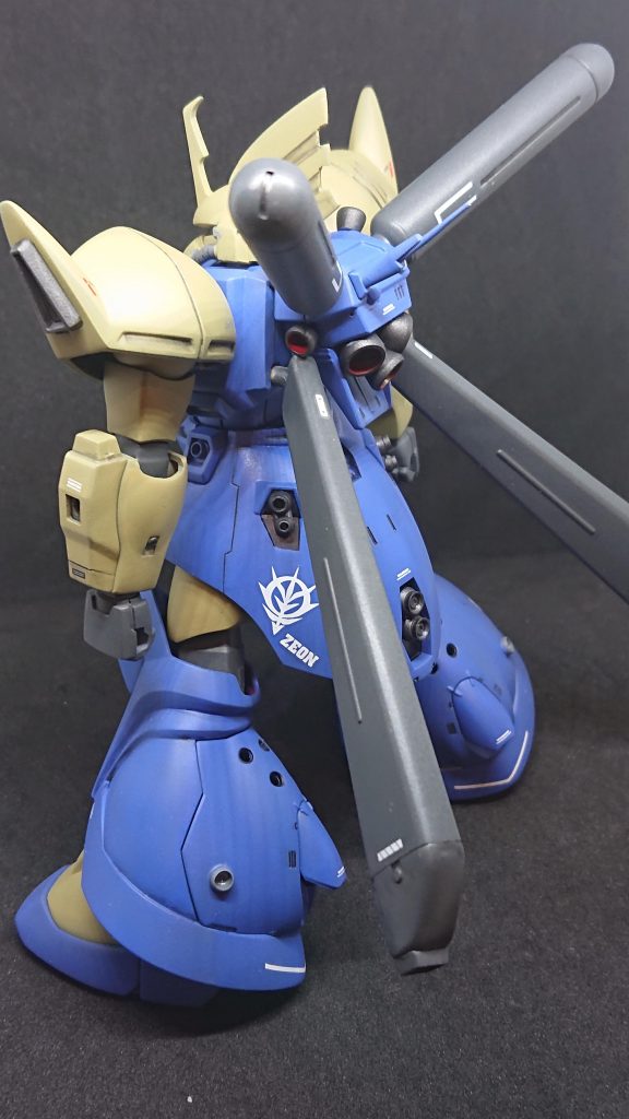 お尻のジオンマークもお気に入りです。